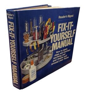 Vintage Reader’s Digest Fix-It-Yourself Manual Hardcover DIY Book